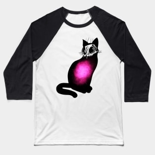 Cosmic Cat Baseball T-Shirt